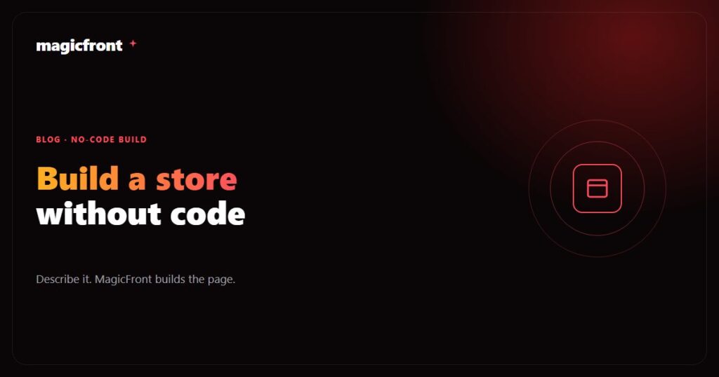 Ecommerce Store