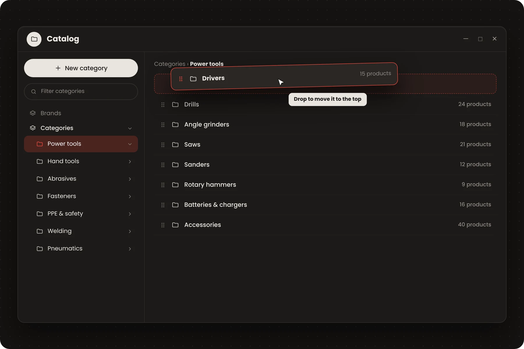 Biblioteca de widgets